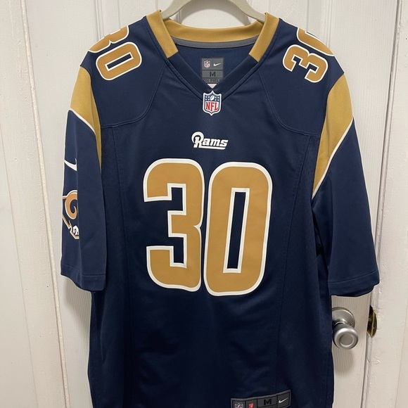 NFL Other - NFL Rams Navy and Gold Jersey with Number 30